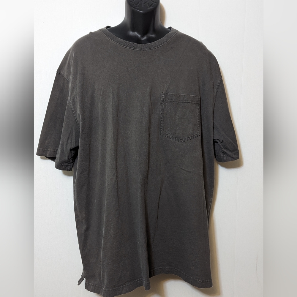 Men's Duluth Trading Co Longtail  Pocket Short Sleeve T-Shirt Black Size XL